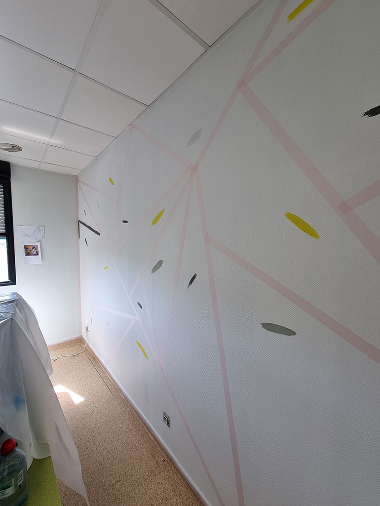 Karine Innovation Peinture - mur clinique vétérinaire